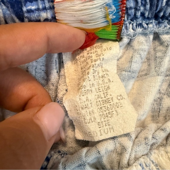 Disney Mickey Unlimited Jerry Leigh Shorts Size medium Pull On Tropical Beach - Picture 4 of 9